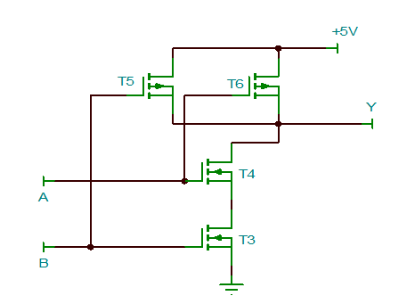 晶體管，邏輯門電路