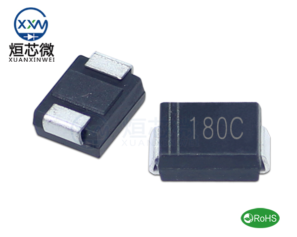 P6SMB180CA參數(shù),TVS二極管P6SMB180CA瞬態(tài)(變)抑制二極管